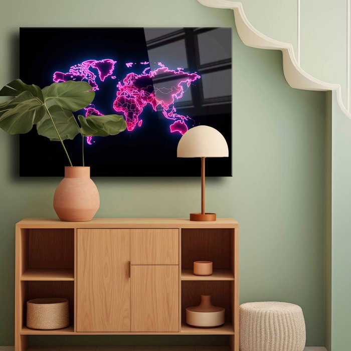 Wallity Camtbl-016 Pintura de Vidrio Templado Decorativo 50 x 70 cm Multicolor Wallity Camtbl-016 Pintura de Vidrio Templado Decorativo 50 x 70 cm Multicolor